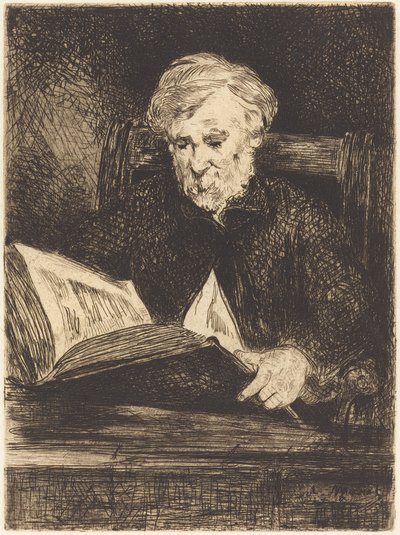 The Reader Le liseur, 1861. alkotó: Édouard Manet