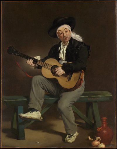 A spanyol énekesnő alkotó: Édouard Manet