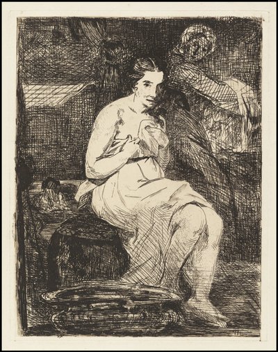 A WC, 1862 alkotó: Édouard Manet