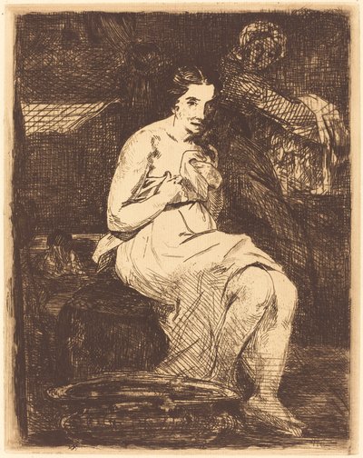 The Toilette La toilette, 1862. alkotó: Édouard Manet