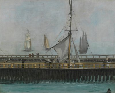 Boulogne-sur-Mer mólója, 1868 alkotó: Édouard Manet