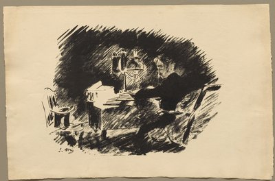 A lámpa alatt alkotó: Édouard Manet