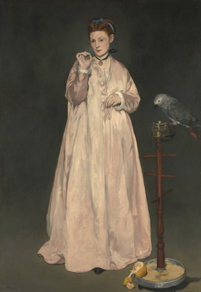 Fiatal hölgy 1866-ban alkotó: Édouard Manet