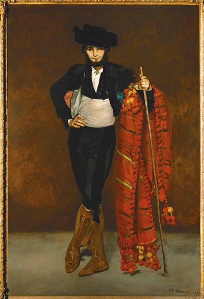 jelmez (festmény vászonra) alkotó: Edouard Manet