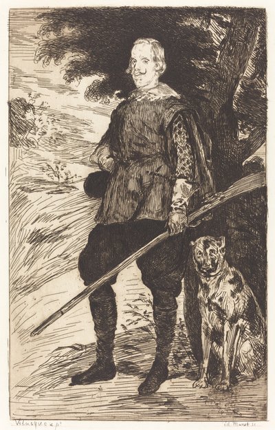 Philip Ive (Philippe Ive) alkotó: Edouard Manet after Diego Velázquez