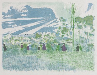 A Mezőkön át alkotó: Edouard Vuillard