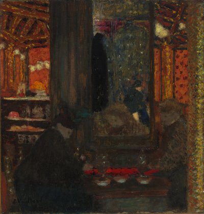 A kávézóban alkotó: Edouard Vuillard