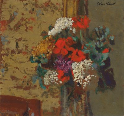 Muskátlik és Guelder Roses; Muskátlik és hógolyók, 1910 körül alkotó: Edouard Vuillard