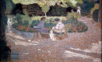 Kertben, 1895-1898. alkotó: Edouard Vuillard
