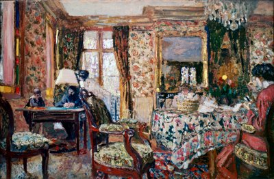 A szobában, 1904. alkotó: Edouard Vuillard
