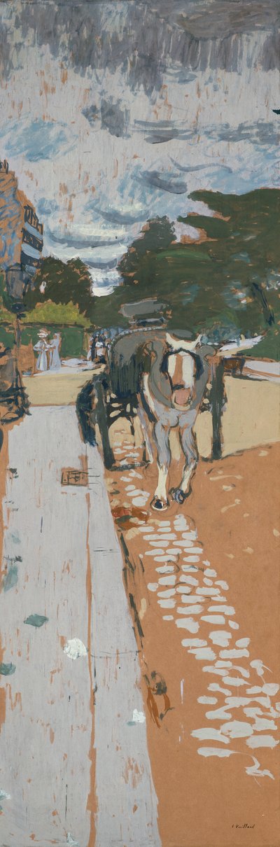 Az öntözőautó alkotó: Edouard Vuillard