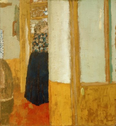 A nő a szekrényben alkotó: Edouard Vuillard