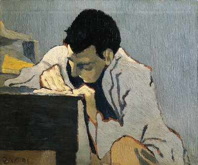 Aurelien Lugne-Poe portréja. Edouard VUILLARD festménye (1868-1940) alkotó: Edouard Vuillard