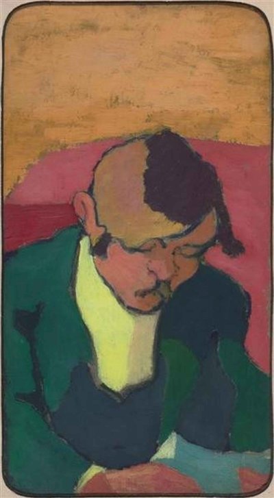 Ker-Xavier Roussel portréja 1867-1944, c. 1890. alkotó: Edouard Vuillard
