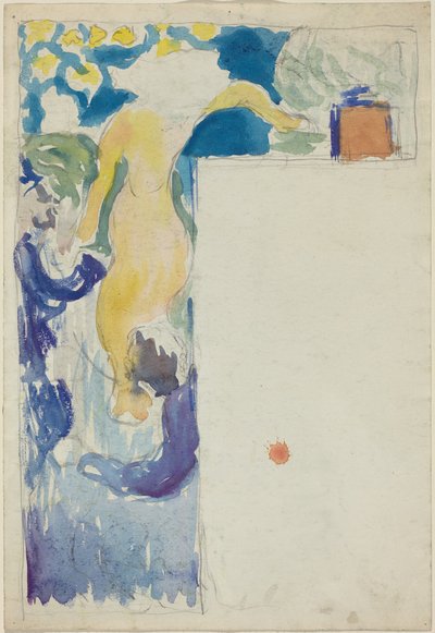 Programmdesign für das Théâtre Libre alkotó: Edouard Vuillard
