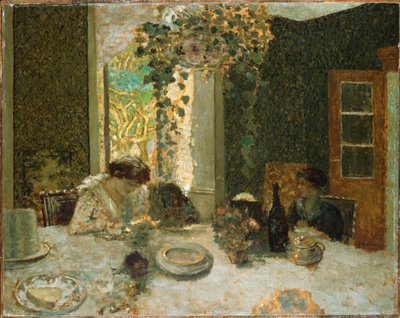 Az ebédlő, 1900 körül alkotó: Edouard Vuillard