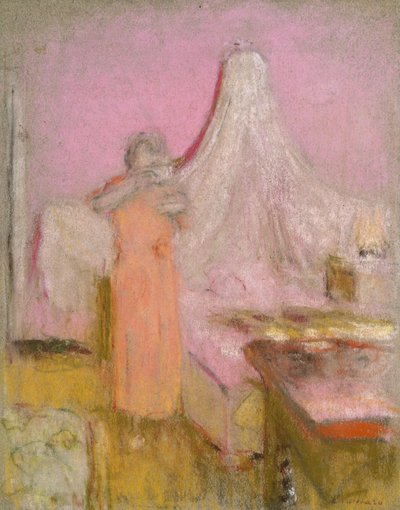 A reggeli csésze tea, 1930 körül alkotó: Edouard Vuillard