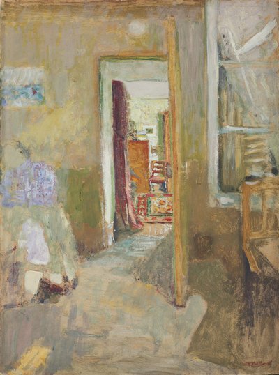 A nyitott ajtó c. 1902-1903 alkotó: Edouard Vuillard