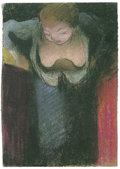 Az énekes, 1891-1892 alkotó: Edouard Vuillard