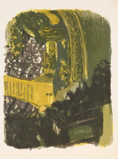 Eine Galerie im Gymnasium alkotó: Edouard Vuillard