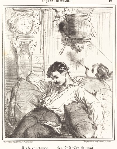 Rémálma van... alkotó: Edouard de Beaumont