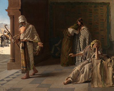 A tékozló fiú távozása alkotó: Edouard de Jans