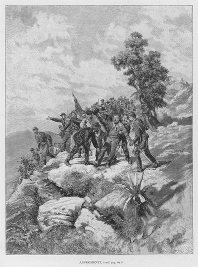 Aspromonte (metszet) alkotó: Edouardo Matania