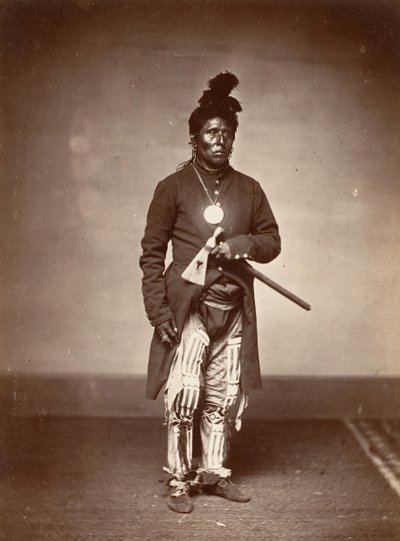Ők wa hut Még mindig ru Sky Chief, kb. 1867. alkotó: Edric L. Eaton.