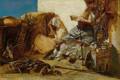Keleti szőnyegkereskedő alkotó: Eduard Charlemont
