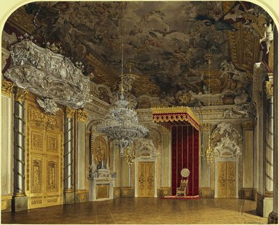 A berlini királyi palota lovagterme alkotó: Eduard Gaertner