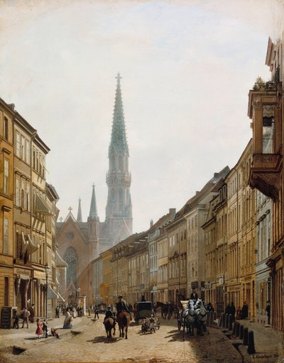 Brüderstraße alkotó: Eduard Gaertner