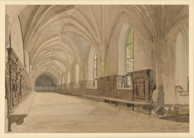 A pelplini kolostor csarnoka alkotó: Eduard Gaertner