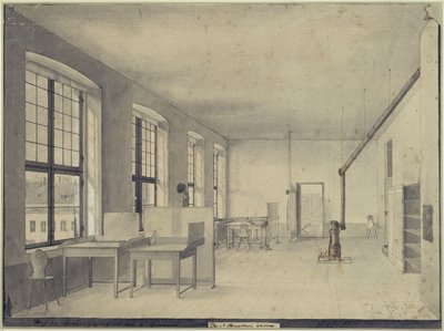 Rajzterem alkotó: Eduard Gaertner