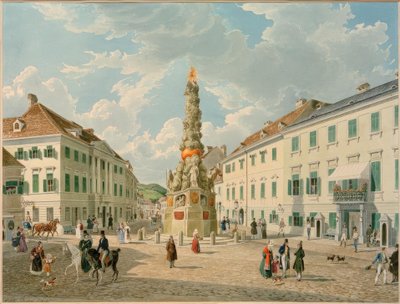 Hauptplatz. alkotó: Eduard Gurk