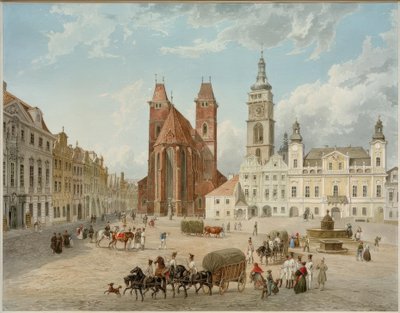 Königgrätz / Hradec Králové (Nordostböhmen, Tschechien), alkotó: Eduard Gurk