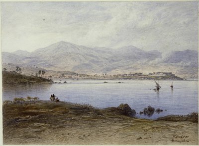 Acapulco-öböl alkotó: Eduard Hildebrandt