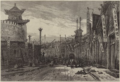 Kör utca alkotó: Eduard Hildebrandt