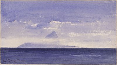 Pico de Tenerife alkotó: Eduard Hildebrandt