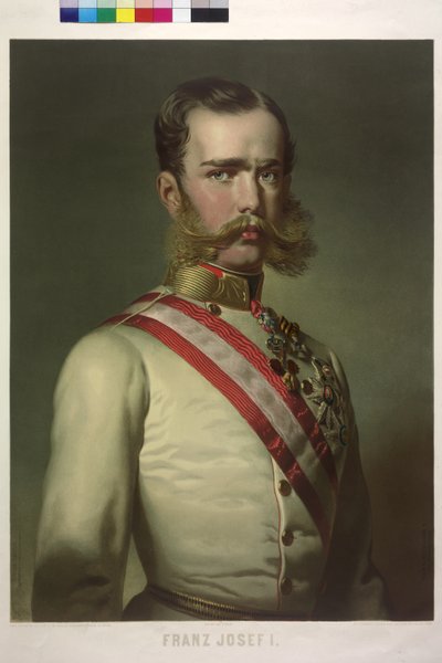 I. Ferenc József osztrák császár alkotó: Eduard Kaiser