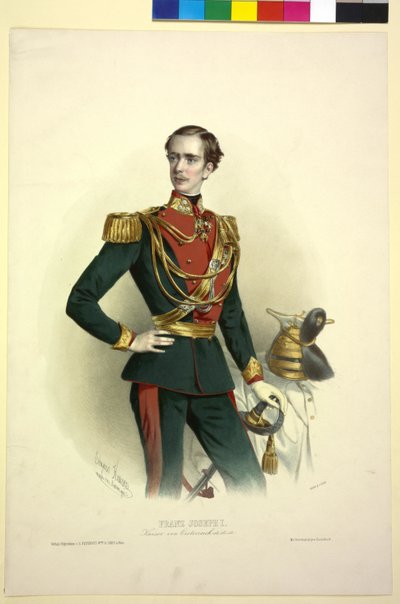 I. Ferenc József osztrák császár alkotó: Eduard Kaiser