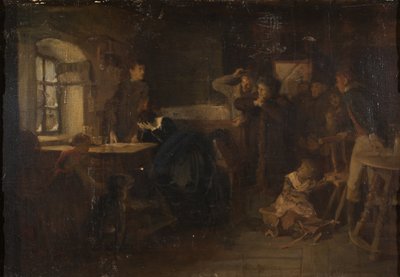 A megszökött menekültek alkotó: Eduard Kurzbauer
