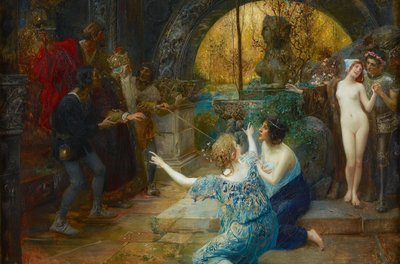 Az ifjúság kútja, c. 1890. alkotó: Eduard Veith