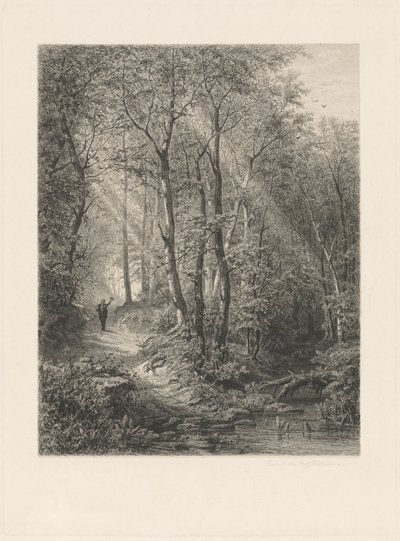Tavaszi alkotó: Eduard Willmann, after Julius Mařák