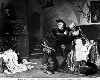 Sir John Falstaff, 1876 alkotó: Eduard von Grutzner