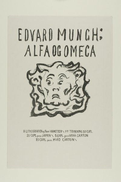 Alpha és Omega:Címoldal alkotó: Edvard Munch
