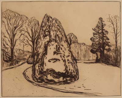 A kert. 1902 alkotó: Edvard Munch