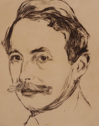 Dr. Max Linde. 1902 alkotó: Edvard Munch