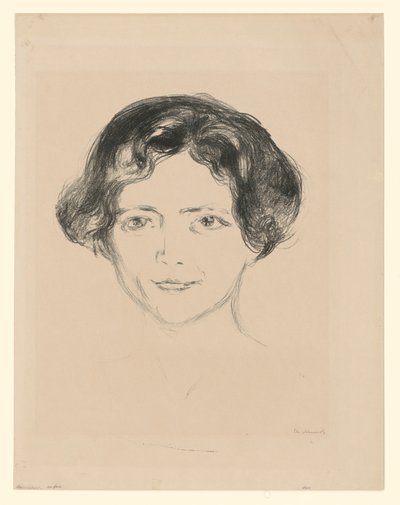 Edith Rode alkotó: Edvard Munch