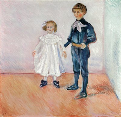 Erdmute és Hans-Herbert Esche, Munch, Edvard (1863-1944). Olajfestmény alkotó: Edvard Munch