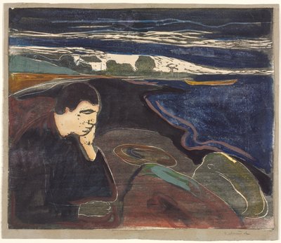 Est, Melankólia I. alkotó: Edvard Munch